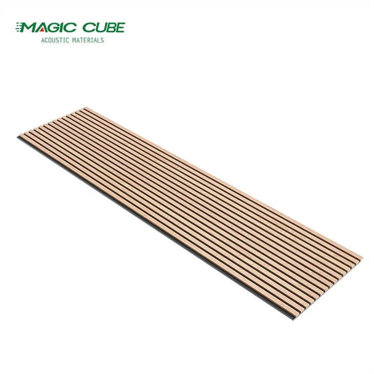 Decorative Wooden Slat PET Wall Panel