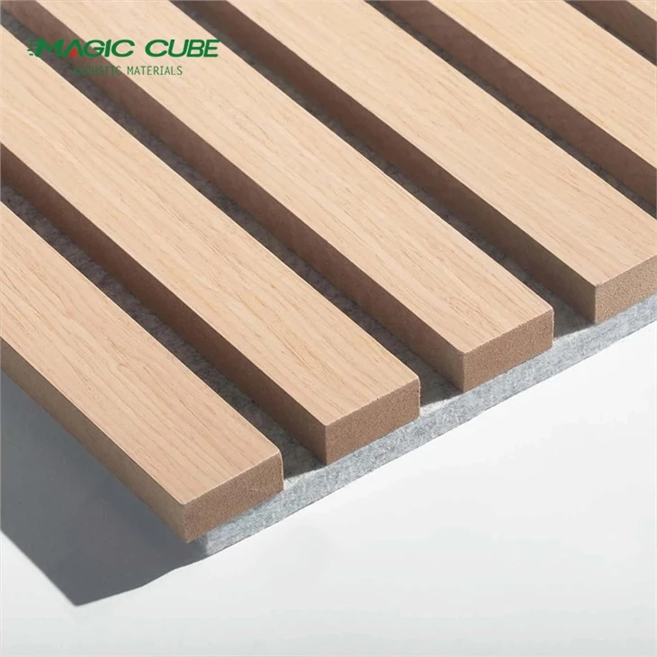 Decorative Wooden Slat PET Wall Panel
