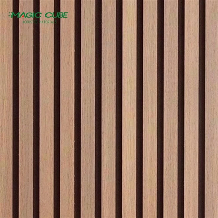 Wooden Slat Polyester Fiber Ceiling Panel