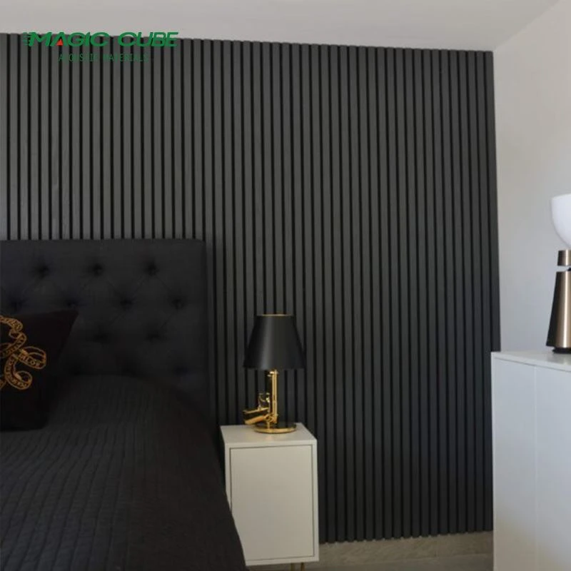 Wooden Slat Polyester Fiber Ceiling Panel