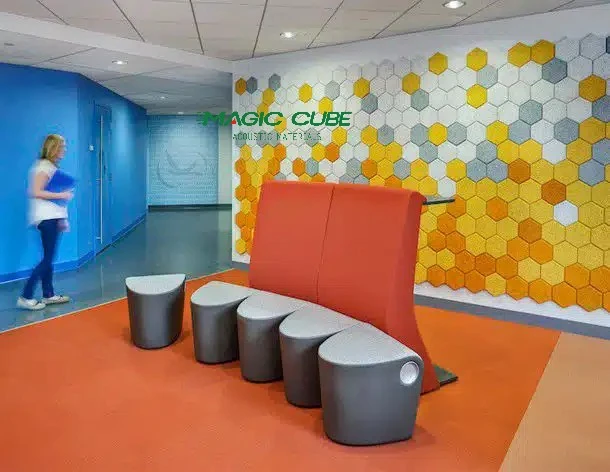 Fireproof Cement Wood Wool Acoustic Panel
