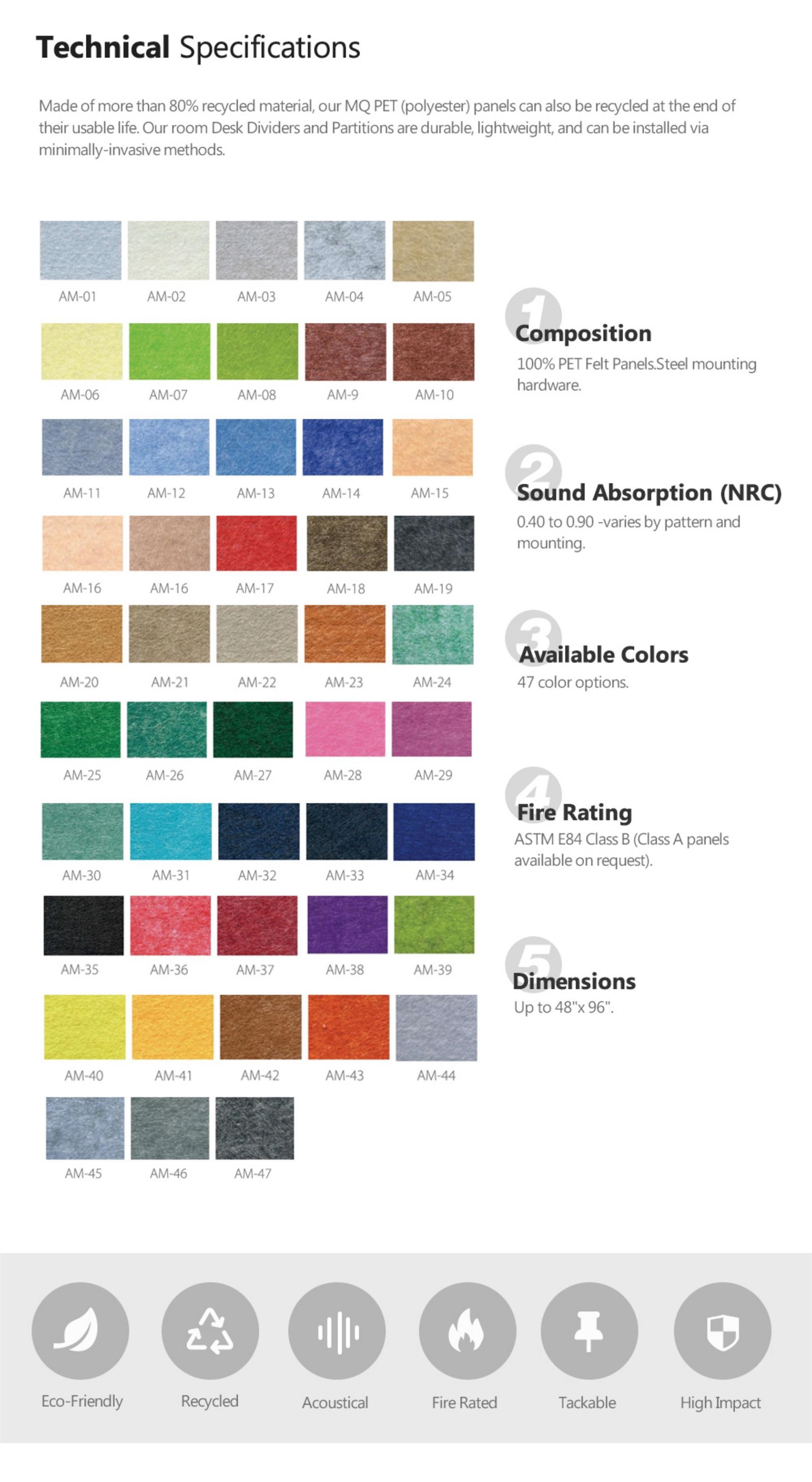 MQ AcousticsPET Desk Divider05 MQ AcousticsPET Desk Divider05