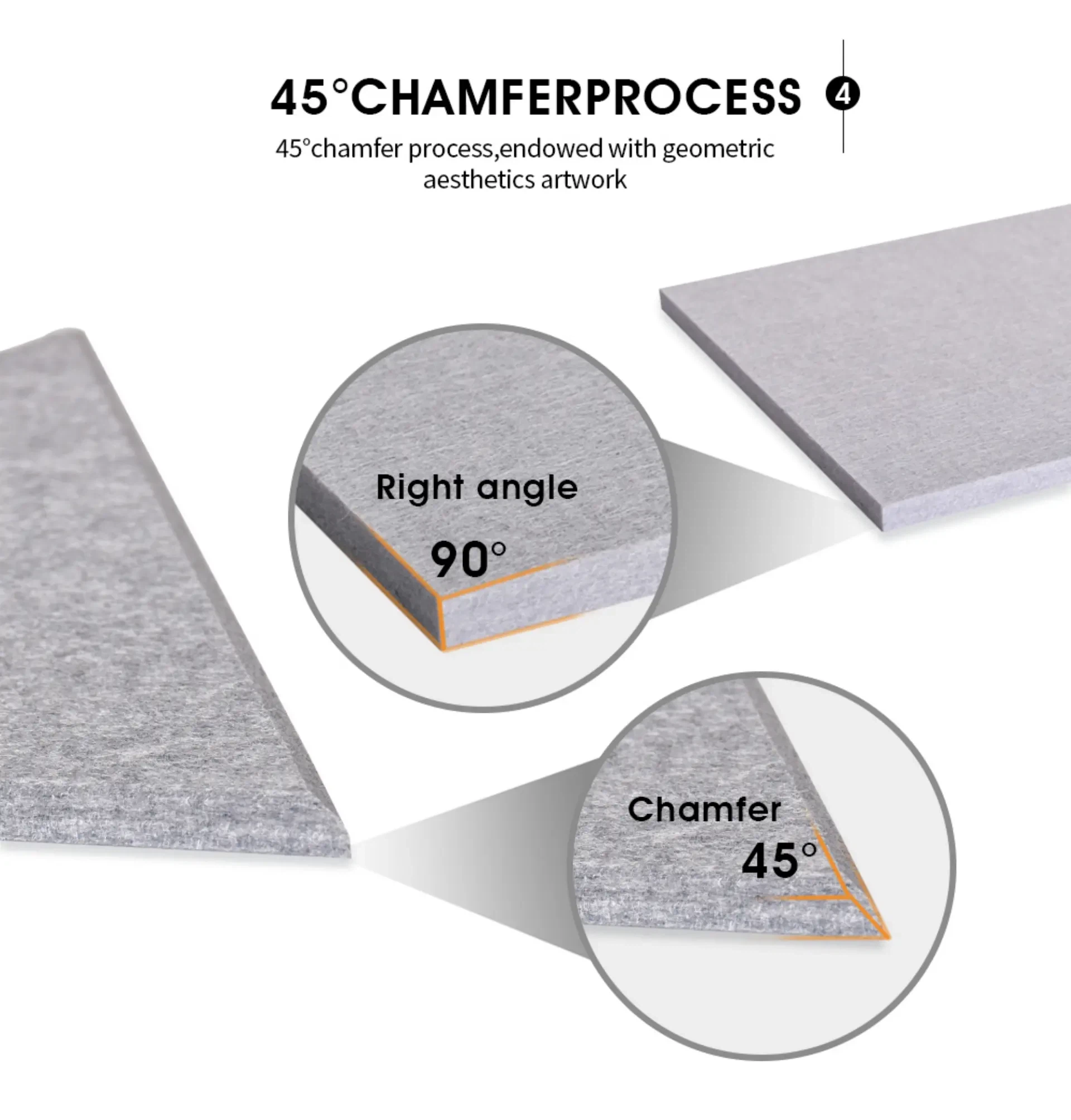 5recycled polyester fiber panel