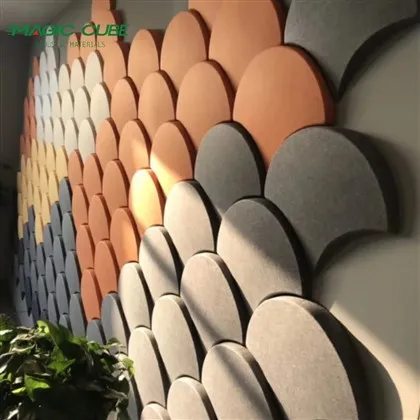 Are 3D polyester panels easy to handle during installation?